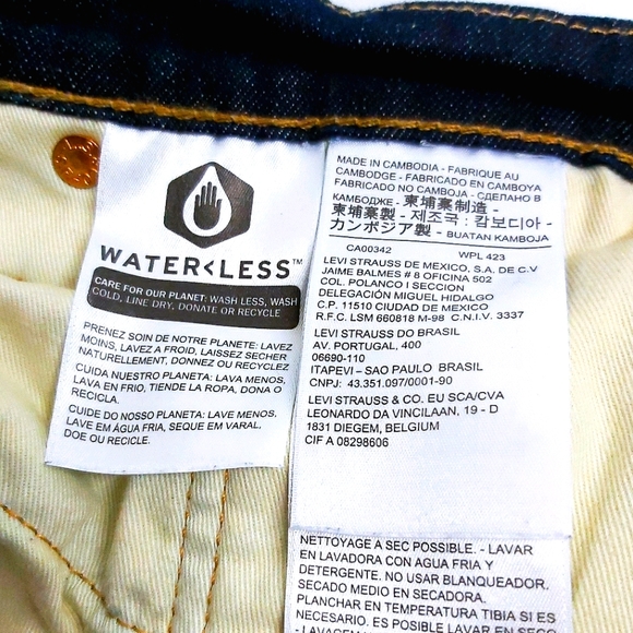 Men's Levi's Slim Fit Jeans - Picture 6 of 6